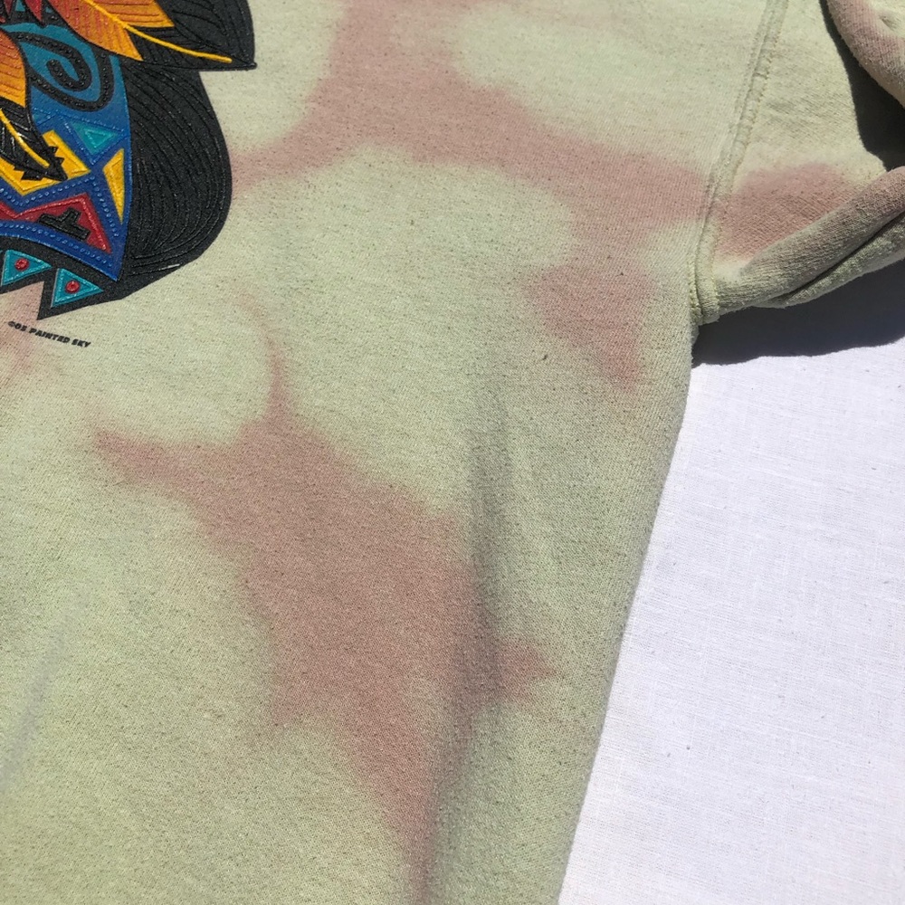 Southwestern bleached Crewneck sweater - Picture 5 of 6